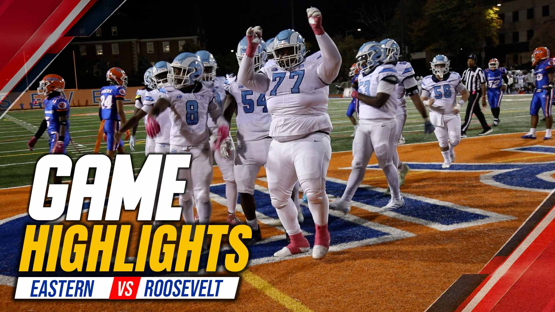 Roosevelt vs. Eastern supplied highlight thumbnail